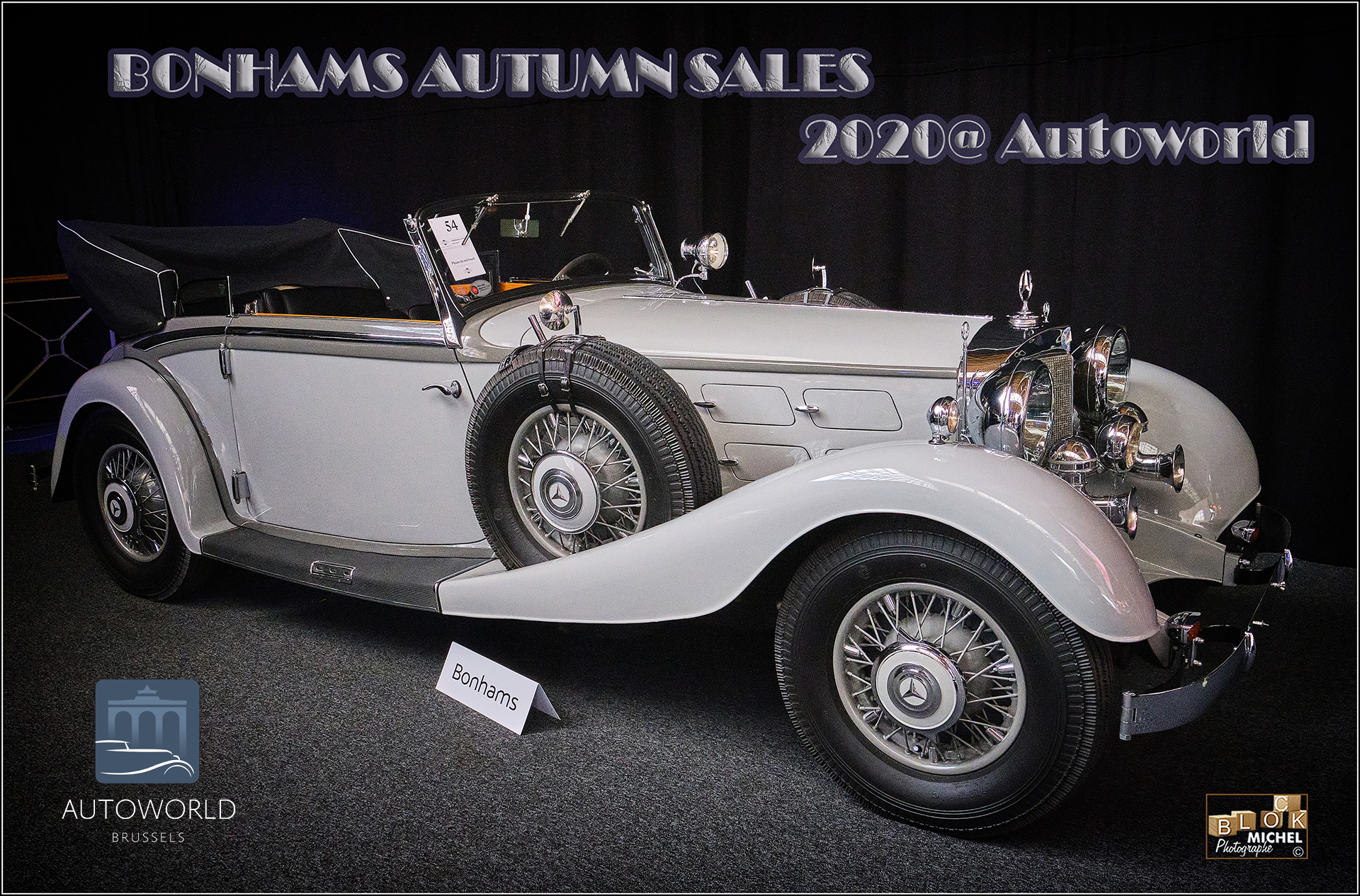 Bonhams Autumn Sales @ Autoworld 09/2020