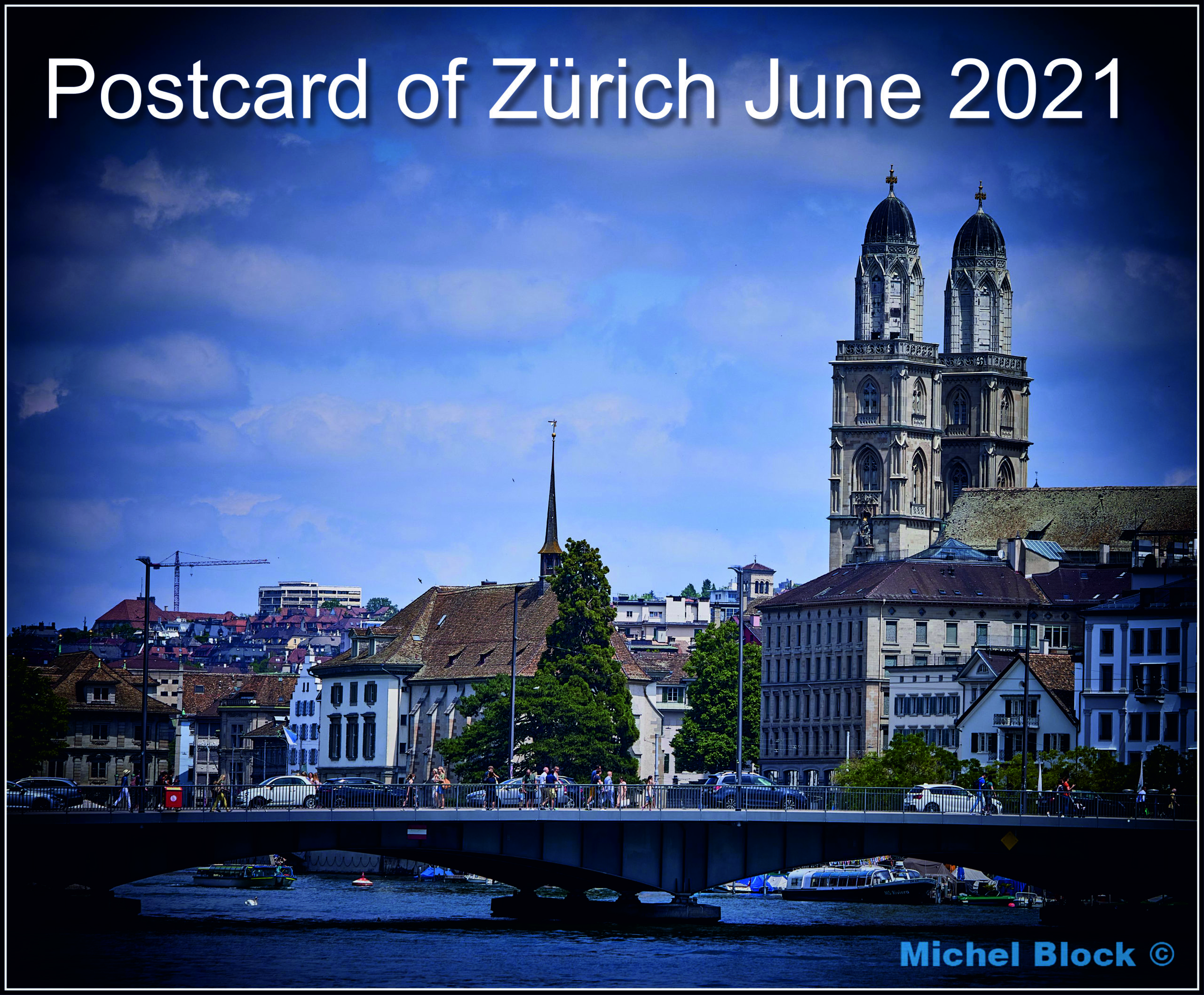 Postcards of Zürich June 2021