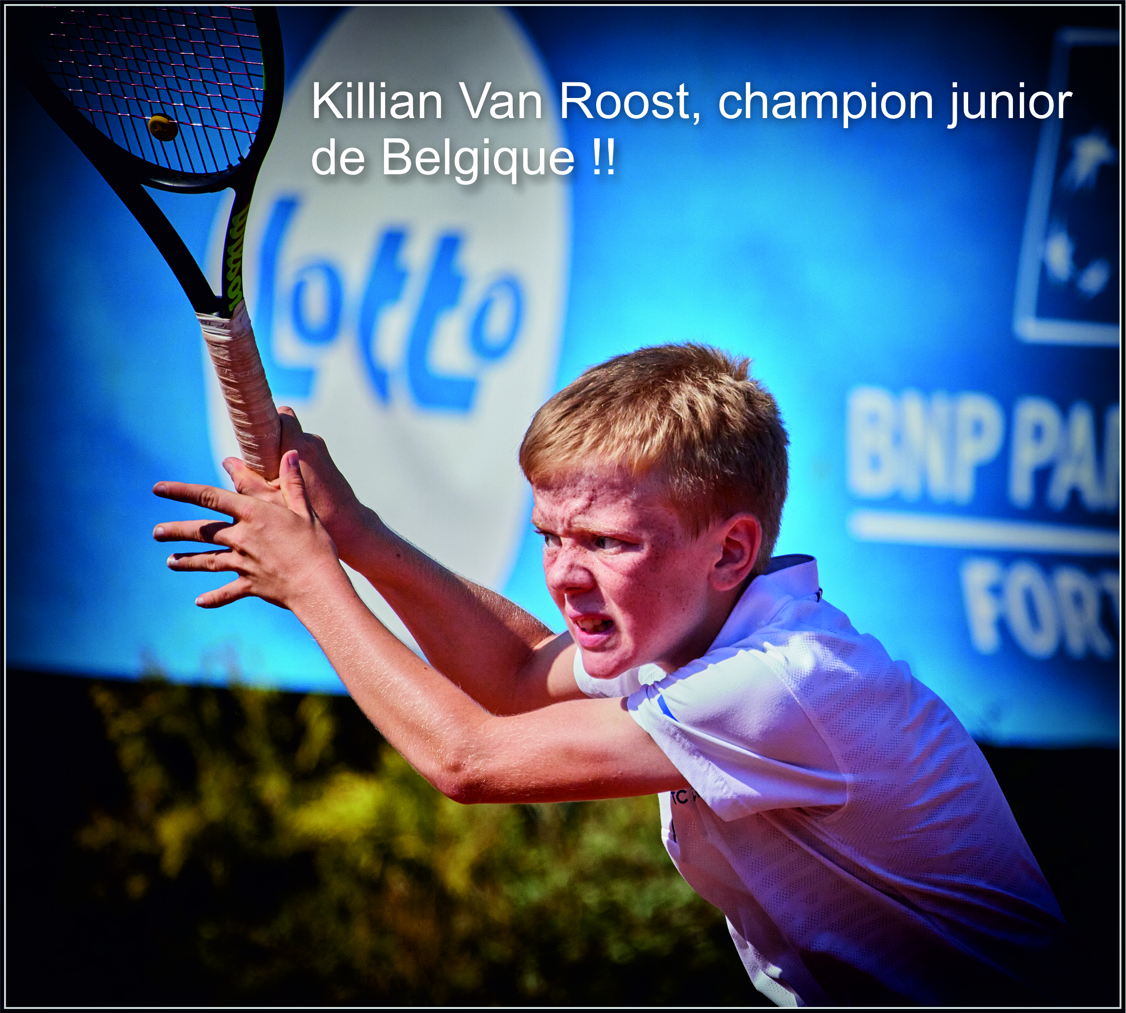 Killian Van Roost, Junior champion of Belgium 2021 !