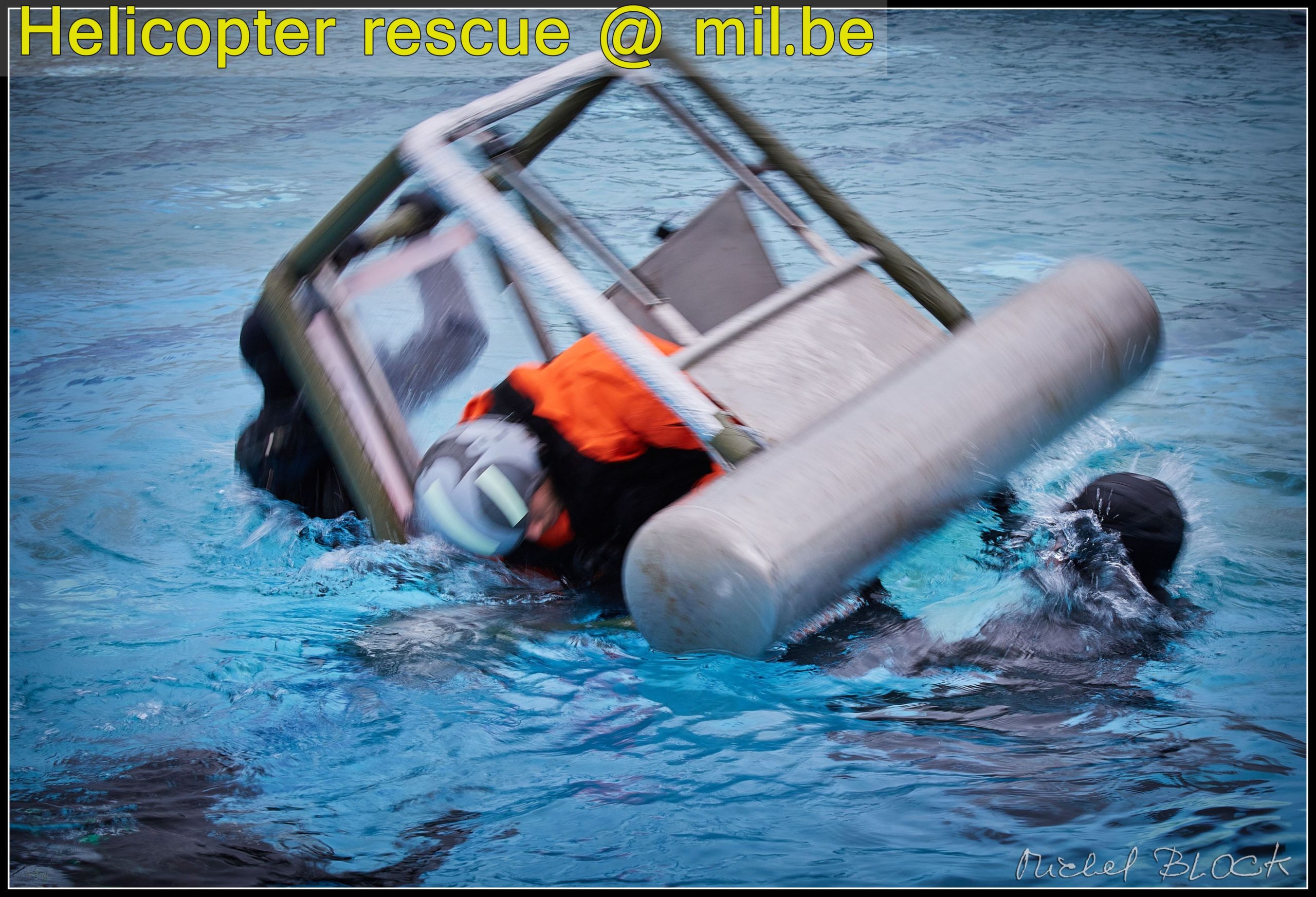Helicopter rescue @ mil.be